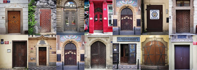 Doors in Prague